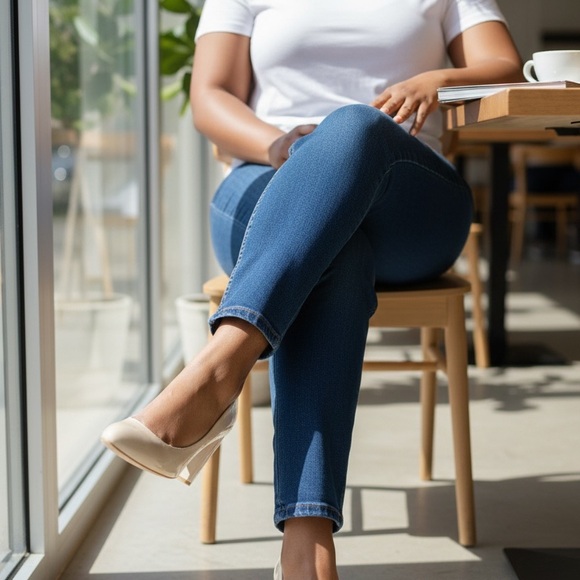 Stuart Weitzman 75mm Block Pump size 9.5B - Picture 3 of 11